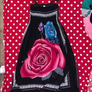 Ace fashion silky stretch dress